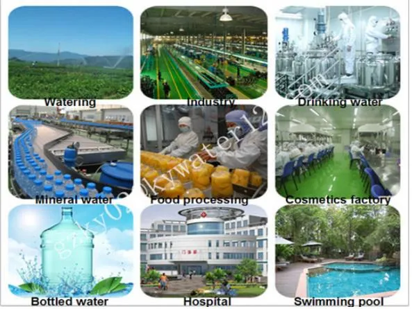 Ground Water Filtration System 1000lph Potable Water Machine RO Water Filters