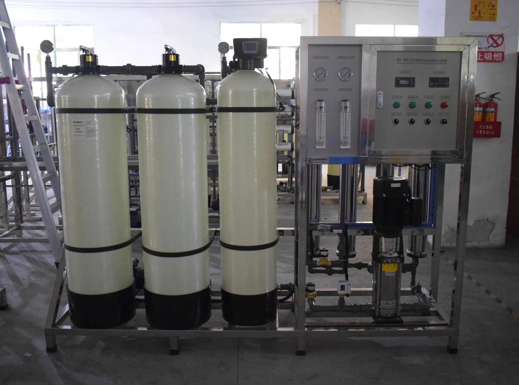 Ground Water Filtration System 1000lph Potable Water Machine RO Water Filters