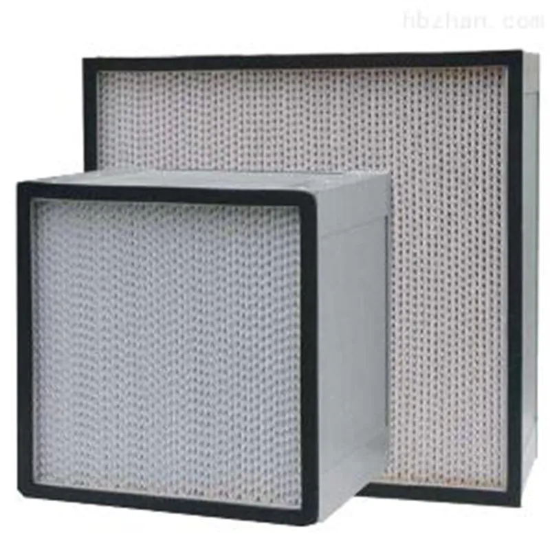 H10, H11, H13, H14, U15, U16, U17 High Temperatur Resistance High Efficiency Air Filter Separator HEPA Filter for Commercial and Industrial Ventilation Systems