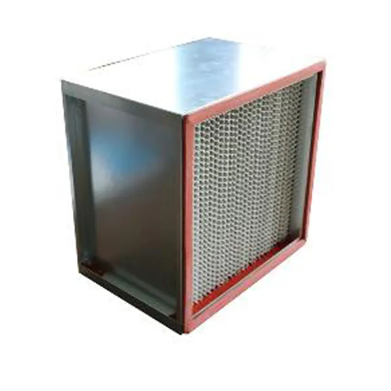 H10, H11, H13, H14, U15, U16, U17 High Temperatur Resistance High Efficiency Air Filter Separator HEPA Filter for Commercial and Industrial Ventilation Systems