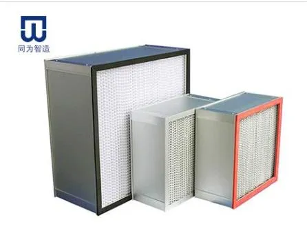 H10, H11, H13, H14, U15, U16, U17 High Temperatur Resistance High Efficiency Air Filter Separator HEPA Filter for Commercial and Industrial Ventilation Systems
