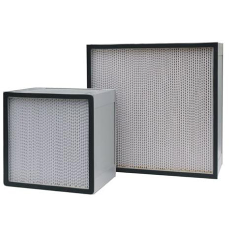 H10, H11 , H13, H14, U15, U16, U17 High Temperatur Resistance High Efficiency Air Filter Separator HEPA Filter for Commercial and Industrial Ventilation Systems