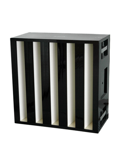 HEPA Filter V-Bank Type E11 E12 H13 H14 HVAC System and Clean Room