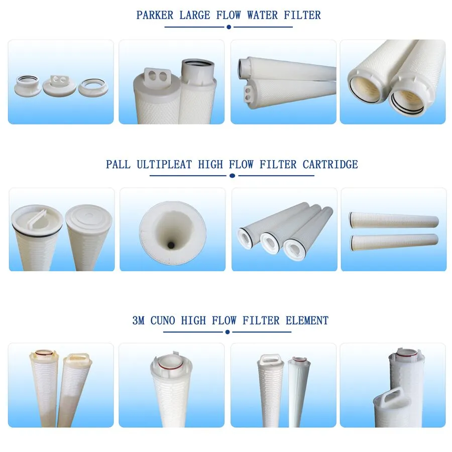 Hfu620uy020j Polypropylene High Flow Cartridge Ultipleat Filters for Wastewater Treatment