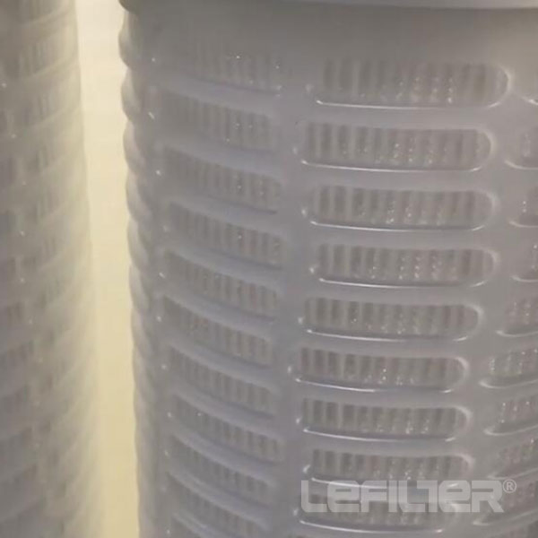 Hfu620uy020j Polypropylene High Flow Cartridge Ultipleat Filters for Wastewater Treatment