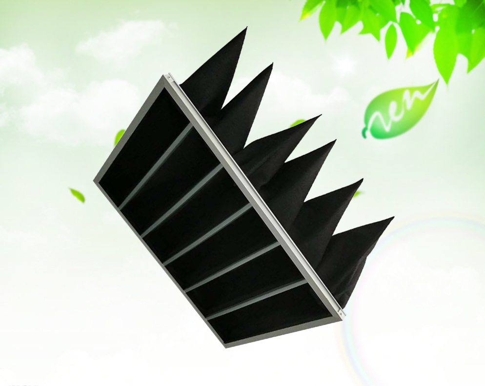 High Adsorption Capacity Activeated Carbon Bag Air Filter for Air Pollution Treatment