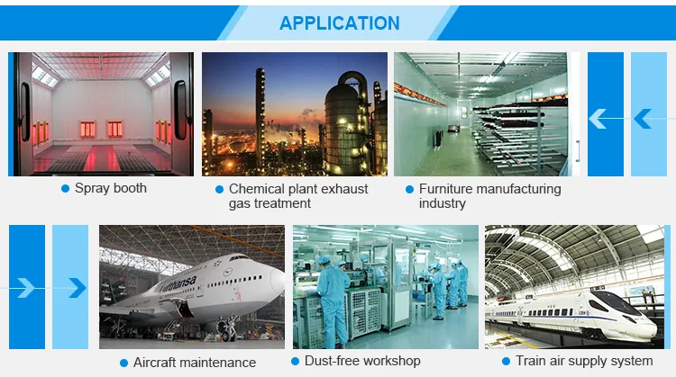 High Quality Washable Coarse Filter Media with Low Price
