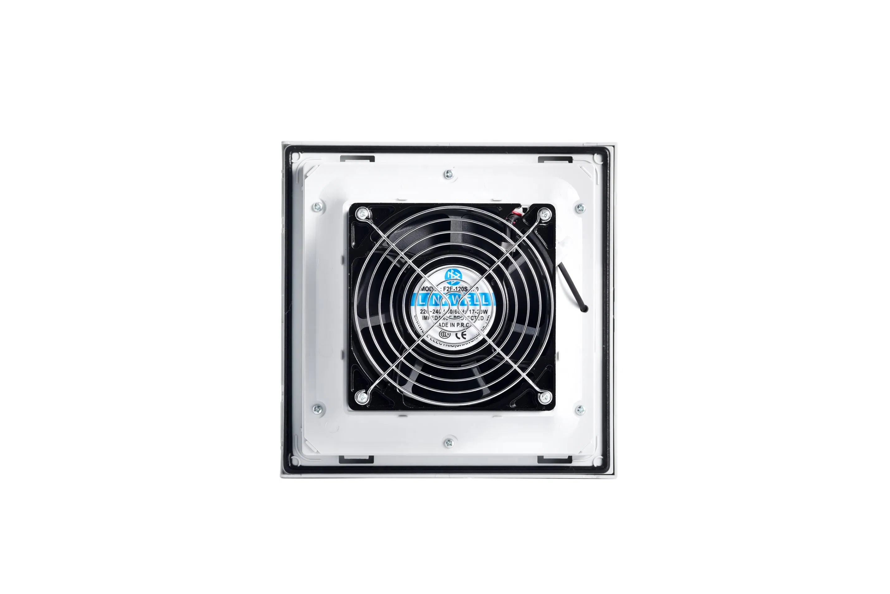 Indicator Light Available IP54 204mm Electrical Cabinet Ventilation Enclosure Filter Fan