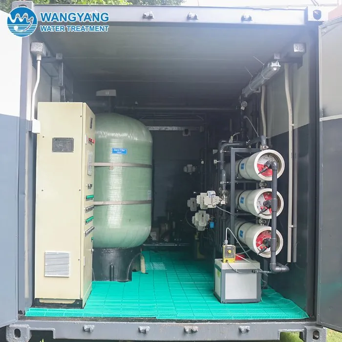 Industrial Reverse Osmosis Salt Water Desalination Plant System