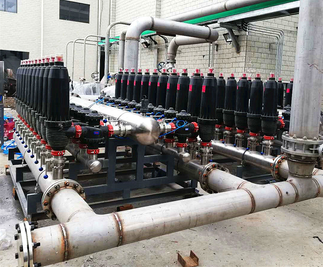 Jkmatic High Precision 5um/10um- 200um High Quality Automatic Back Flush Disc Water Filter for Industrial Water Treatment and Membrane Protection.