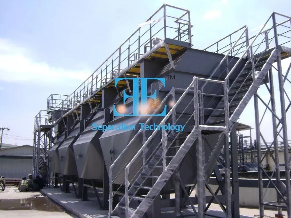 Lamella Clarifier System Can Expand The Processing Capacity in a Limited Area.