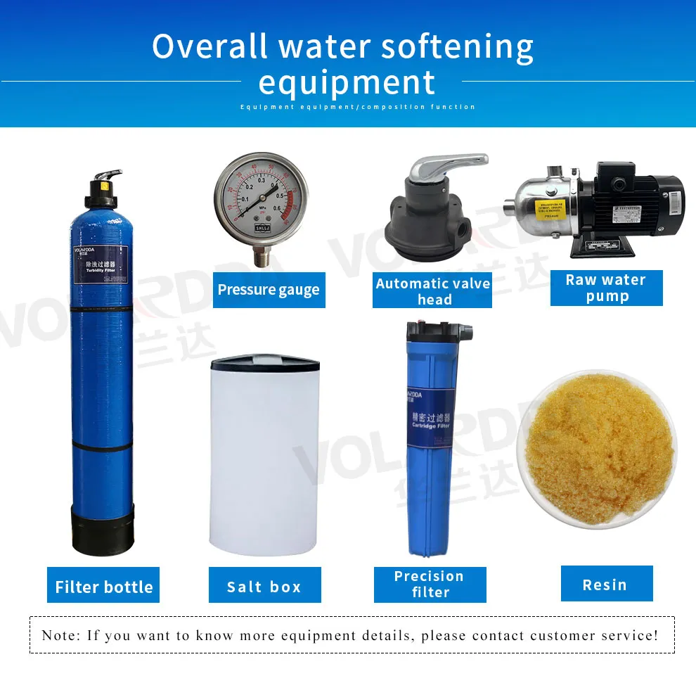 Low Price Reduce Water Hardness Water Soften System