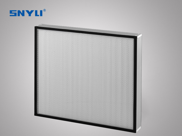 Mini Pleat Standard Airflow HEPA Filter with Media Guard ( H12 , H13, H14) for Clean Room