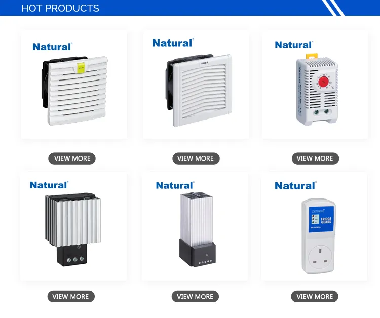 Panel Ventilation Filter with Fan for Cabinet Ntl-FF204