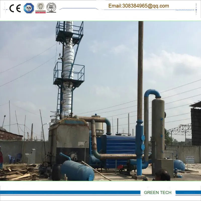 Plastic Oil Refining Machine 10tpd