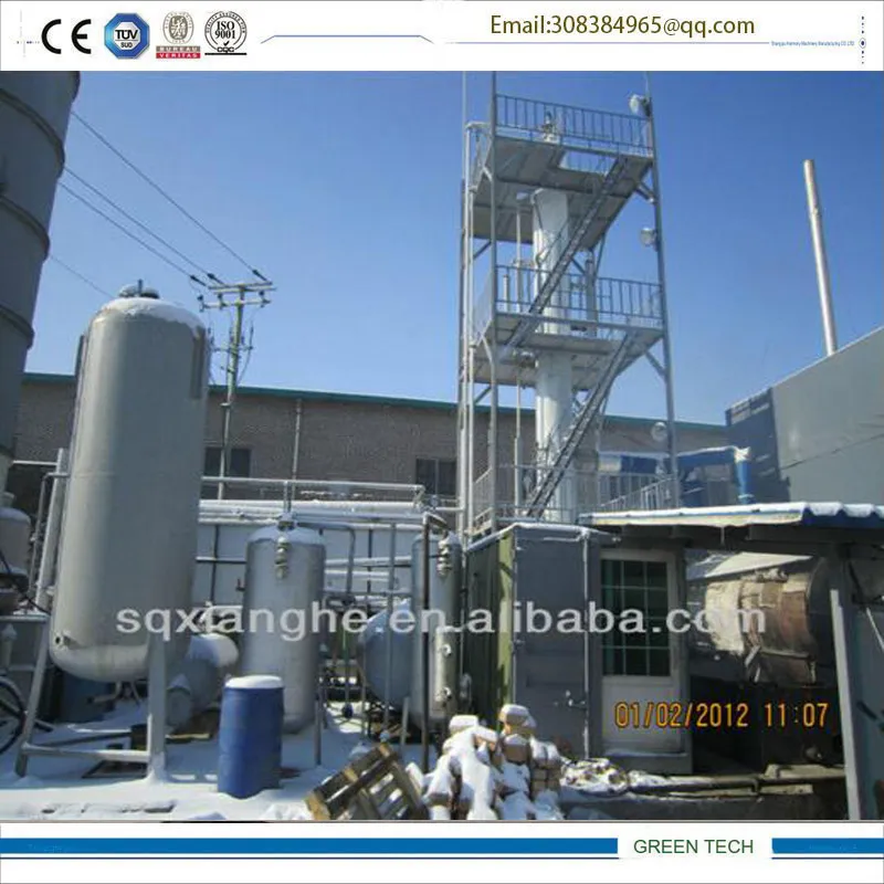 Plastic Oil Refining Machine 10tpd