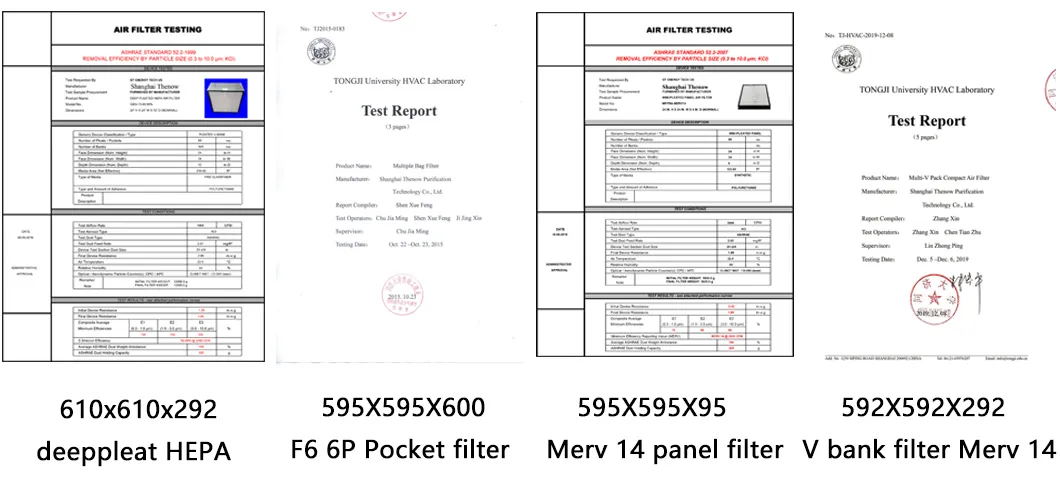 Pleated Bag Filters