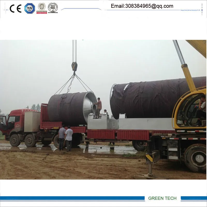 Pyrolysis Tire Oil Refinery to Diesel Distillation Plant 10tpd