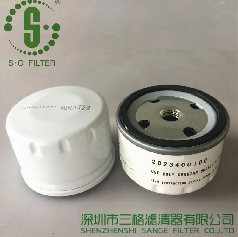 Replacement Quincy Screw Air Compressor Oil Filter 2023400100 for Sale