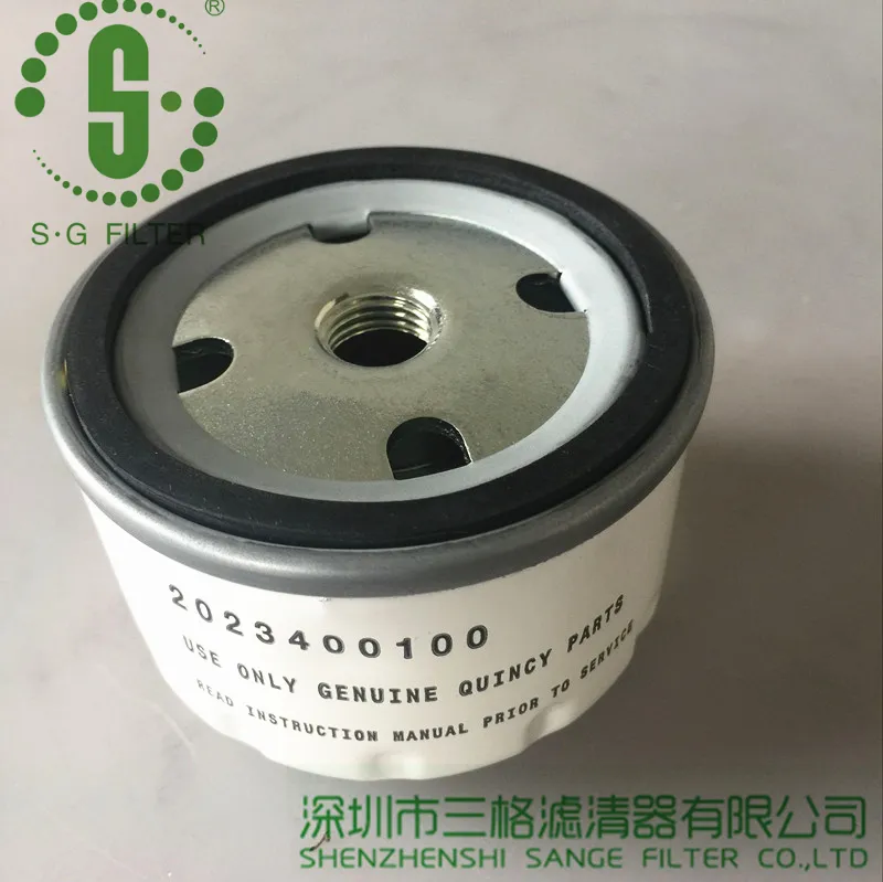 Replacement Quincy Screw Air Compressor Oil Filter 2023400100 for Sale