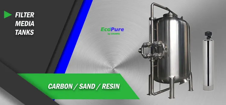 Resin 2000L Ss Tank Water Softener for Water Purifier System