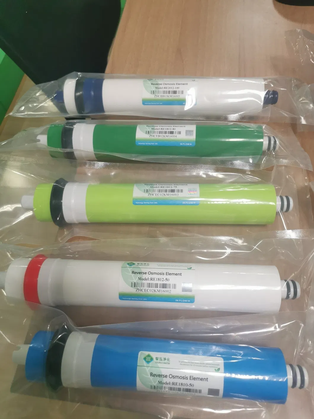 Reverse Osmosis Membrane Element, 75gpd RO System Parts