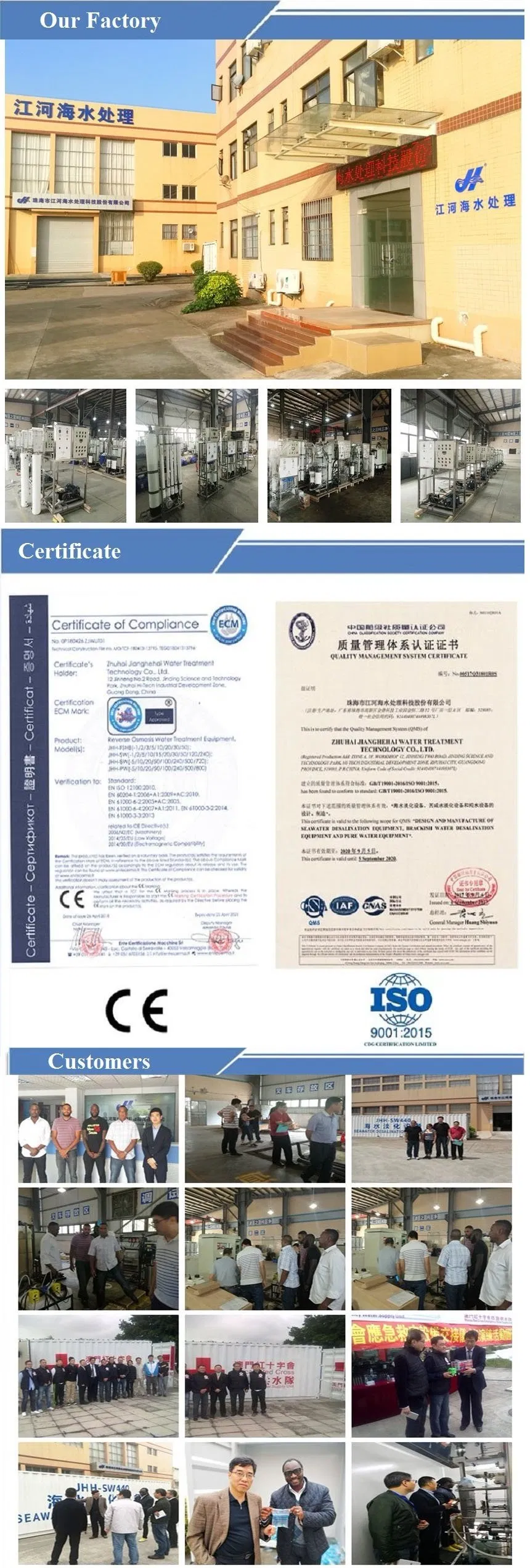 Reverse Osmosis RO Water Treatment &nbsp;Purifying Machine