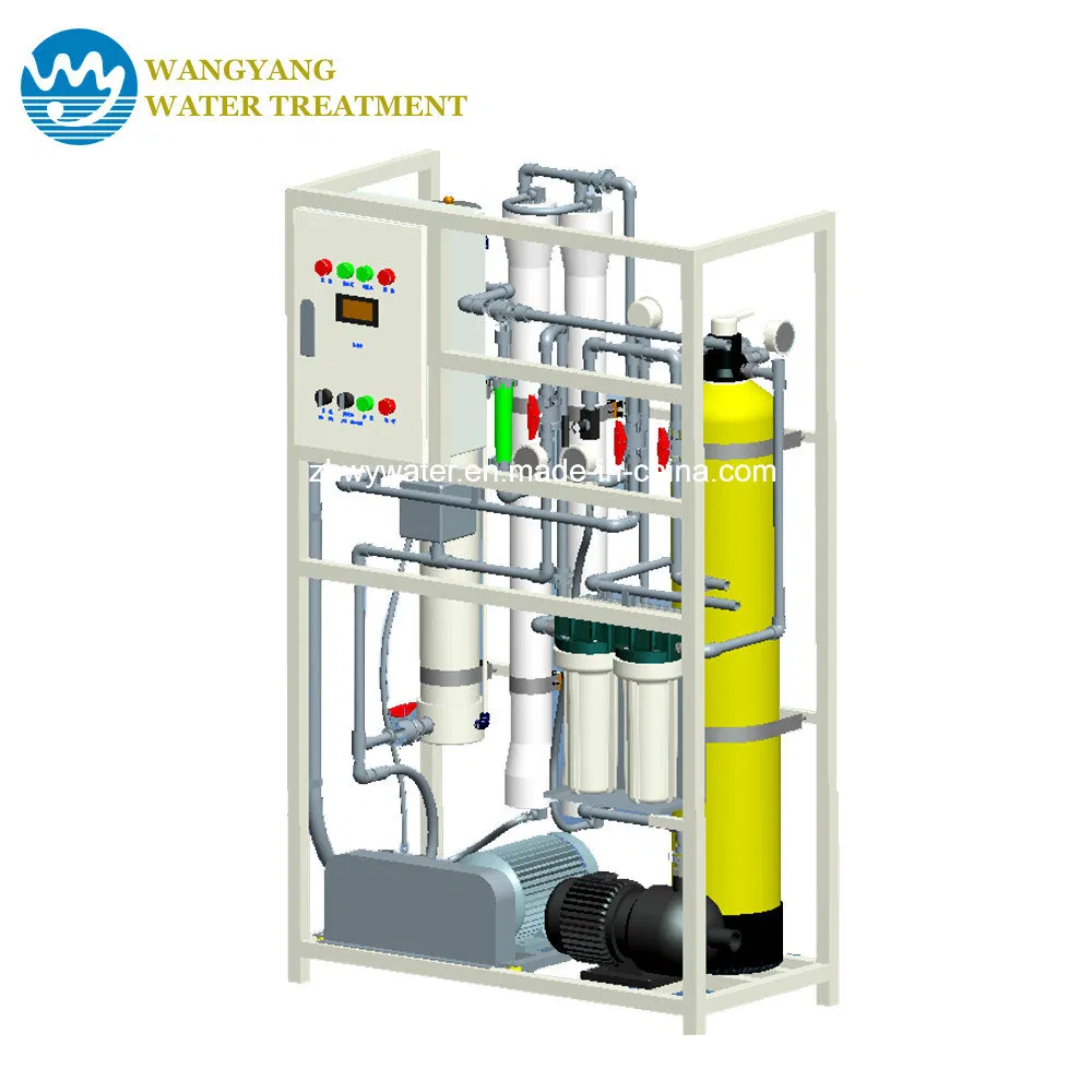 Reverse Osmosis Seawater Purification Machine 500 Gpd Water Desalinator