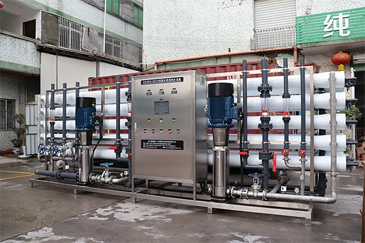 Reverse Osmosis System Underground Salt Water Treatment Desalination Plant Water Purification Machine