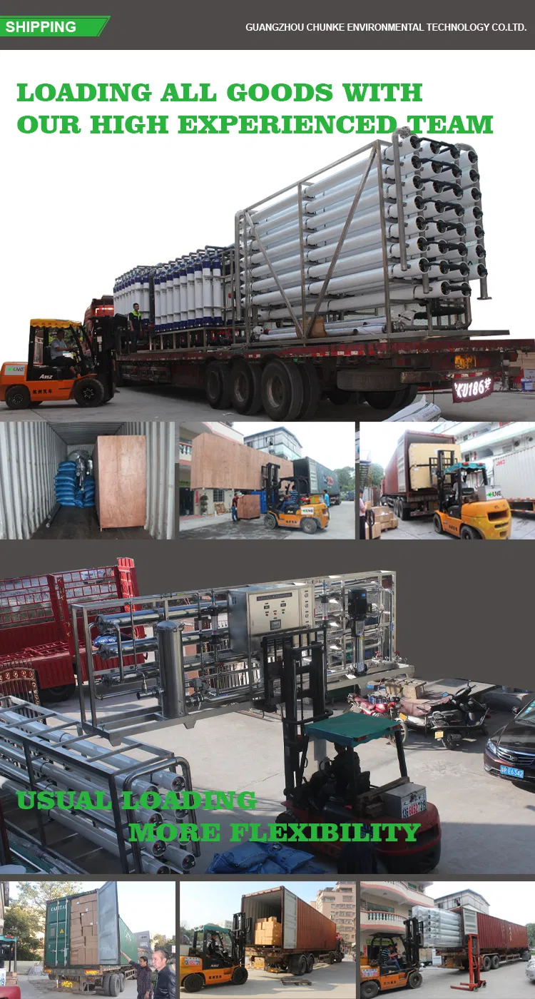 Reverse Osmosis System Underground Salt Water Treatment Desalination Plant Water Purification Machine