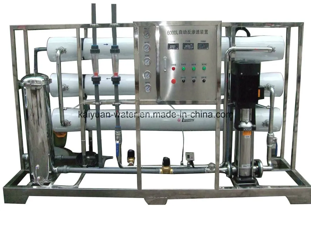 Reverse Osmosis Water Purification Equipment/RO System Water Treatment 6tph