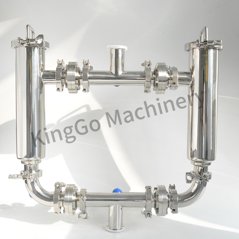 Sanitary Stainless Steel SS304 SS316L Welded Food Grade Jacketed Filter Tube Strainer