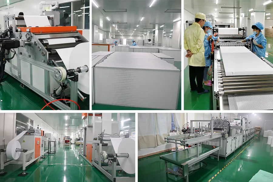 Separator Air Filter The Flange Frame HEPA Filter High Efficiency Filter