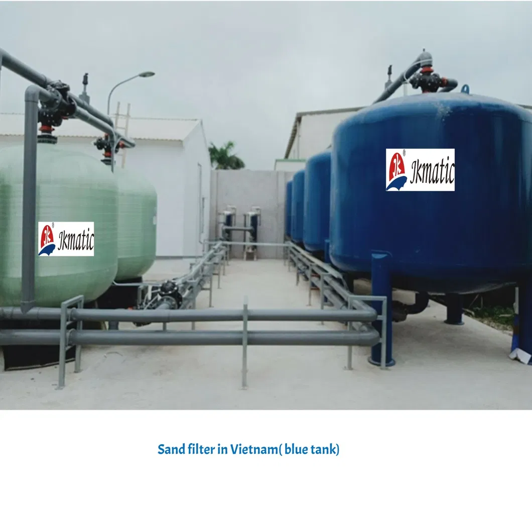 Shallow Sand Filter/ Sand Filter with Diaphragm Valve/Multi-Valve Control System for Industrial Use