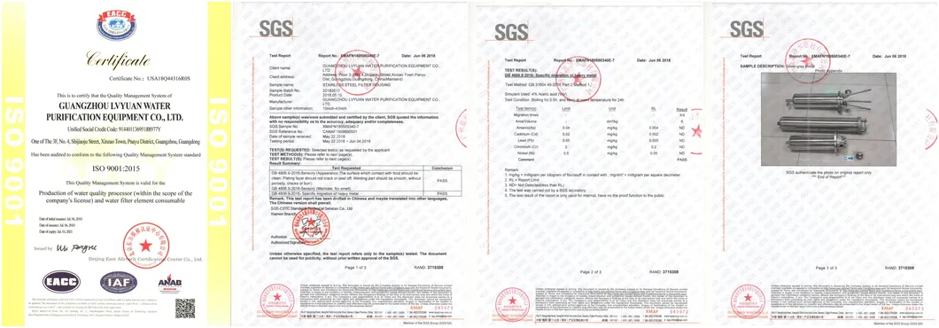 Single Cartridge Filter Housing /222 226 Cartridge Stainless Steel 10 Inch Water Filter Housing