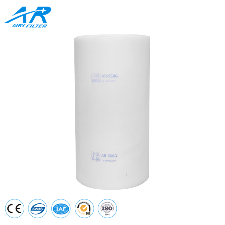 Spray Booth Filter Medium Efficiency Ceiling Filter