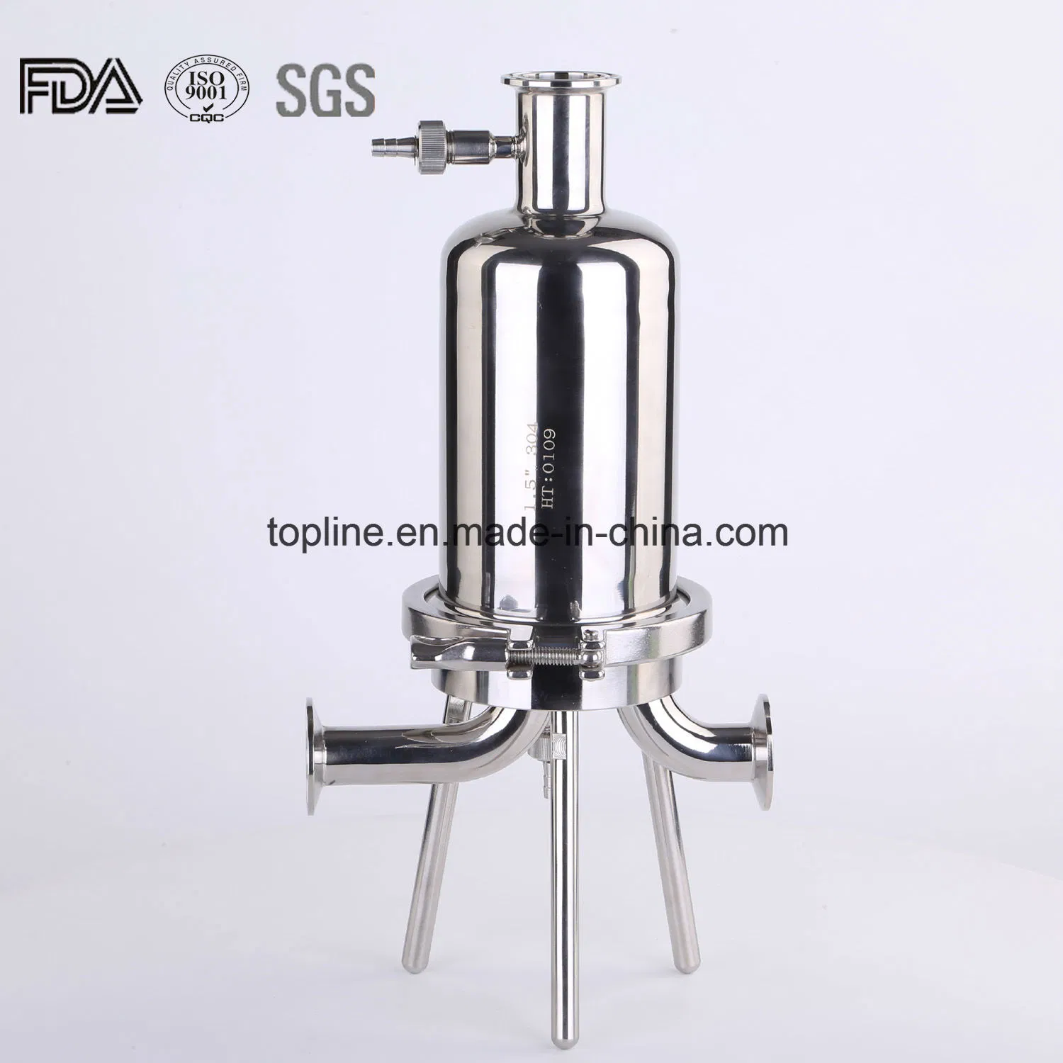 Stainless Steel Sanitary Hygienic Micro Filter