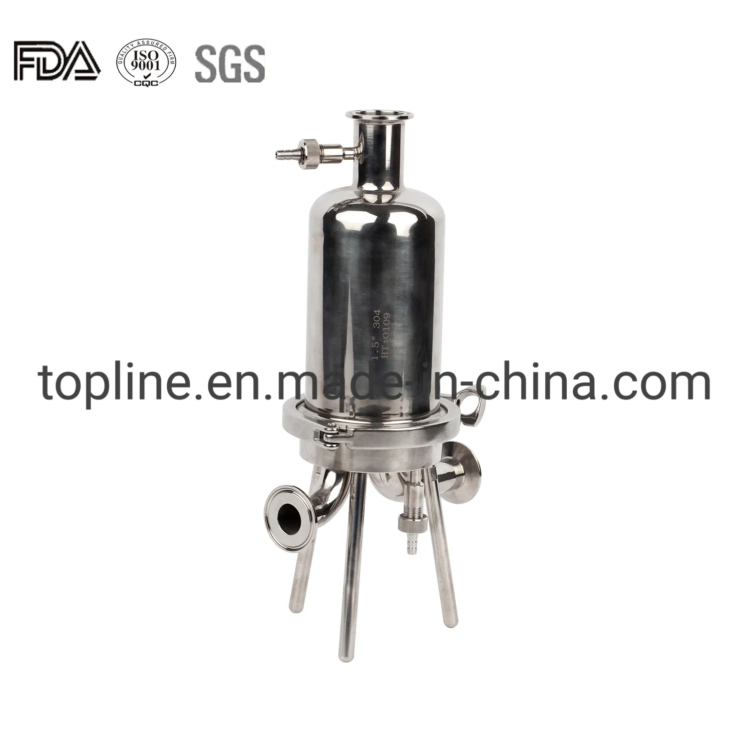 Stainless Steel Sanitary Hygienic Micro Strainer