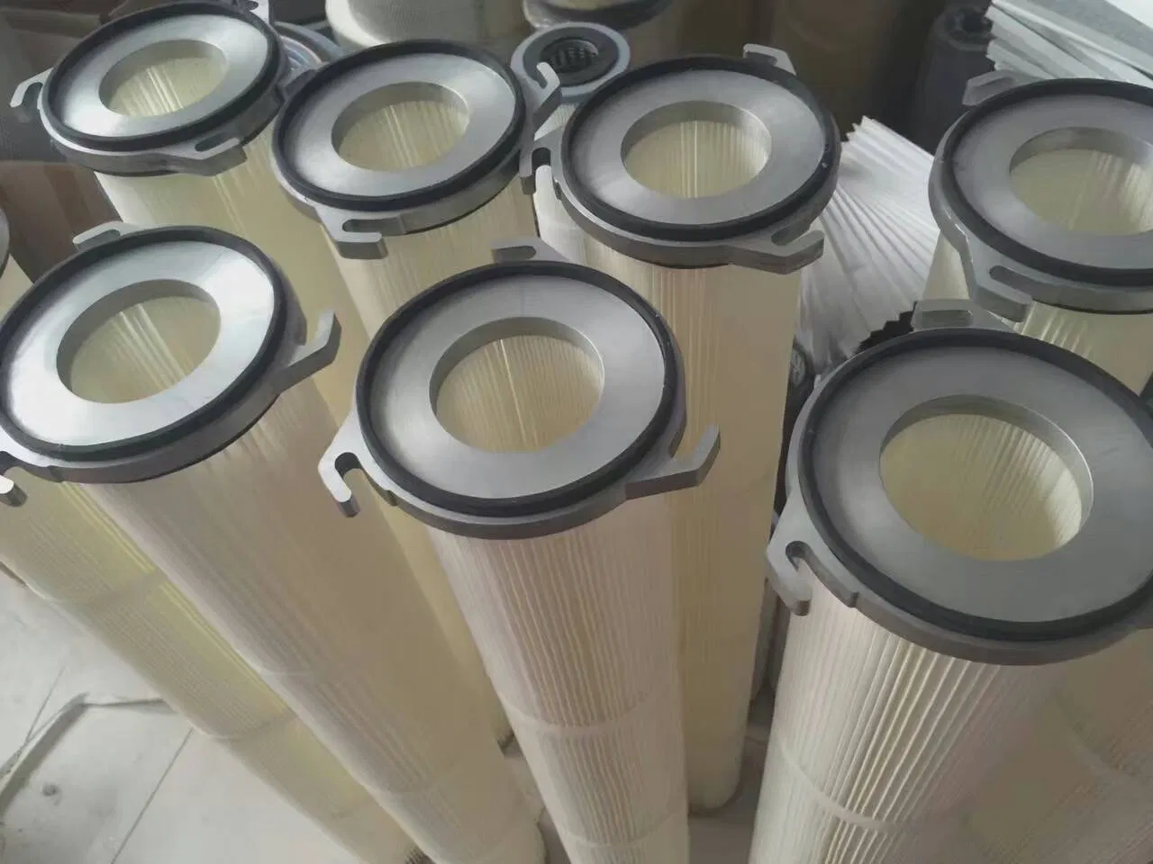 Three Lugs Pulse Jet Clean Air Filter Cartridge