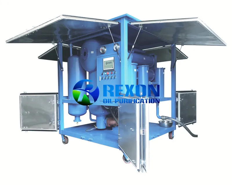 Transformer Substation Use Transformer Oil Filtration Machine 9000lph