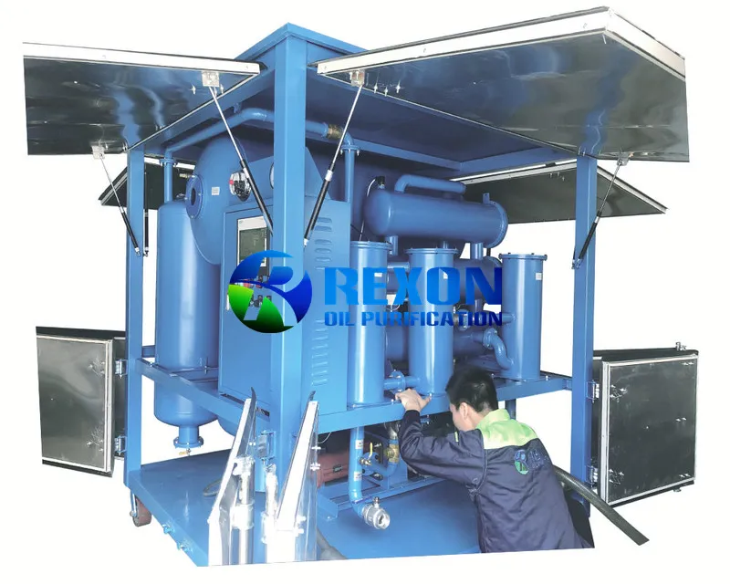 Transformer Substation Use Transformer Oil Filtration Machine 9000lph