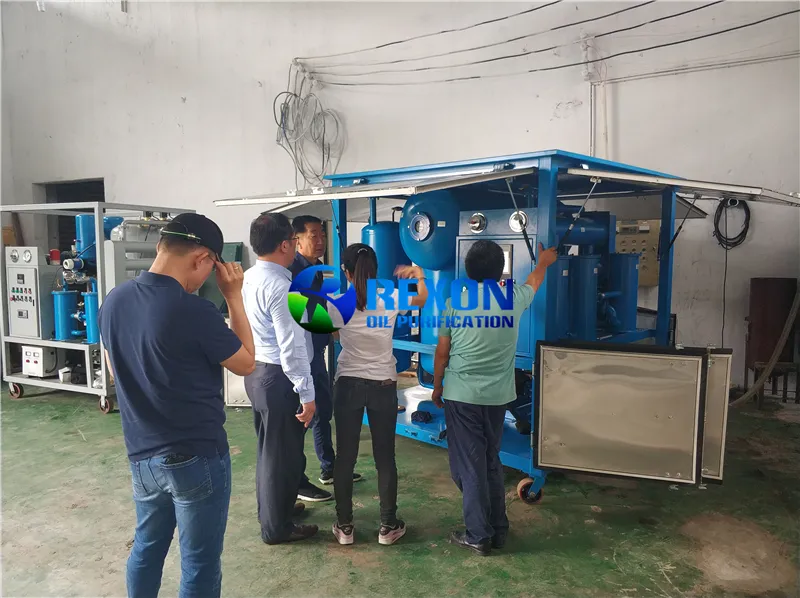 Transformer Substation Use Transformer Oil Filtration Machine 9000lph
