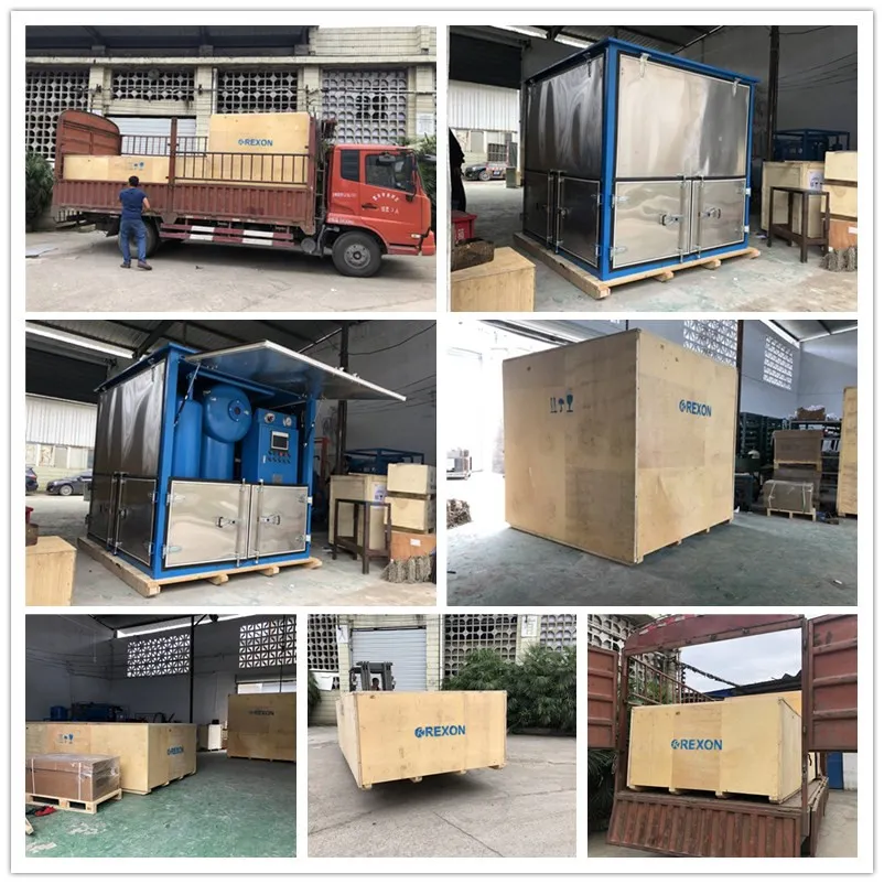 Transformer Substation Used Dielectric Oil Purifier 9000lph