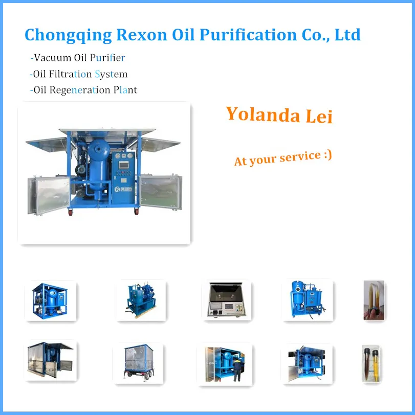 Transformer Substation Used Dielectric Oil Purifier 9000lph