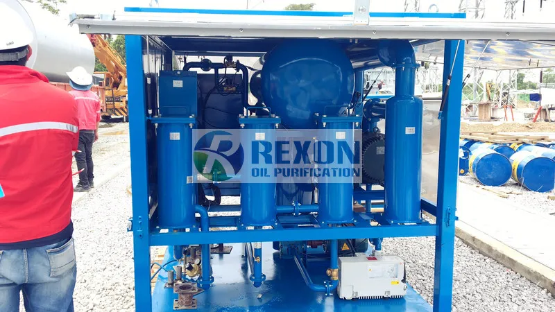 Vacuum Transformer Oil Purifier with Timer Working and Online PPM Tester