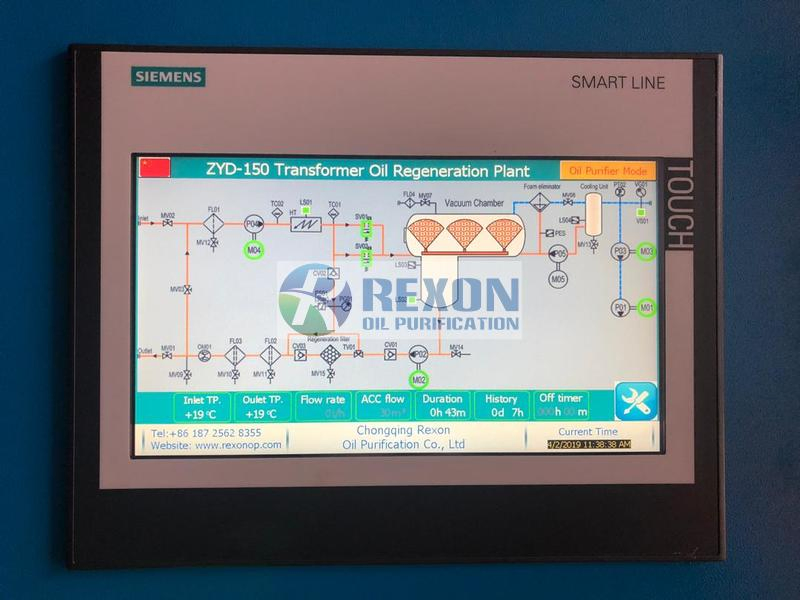 Vacuum Transformer Oil Purifier with Timer Working and Online PPM Tester