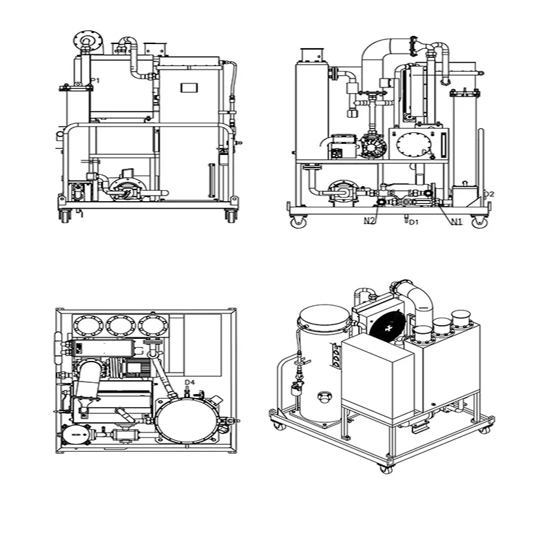 Viking Clean Lube Oil Efficiently Separation Machine