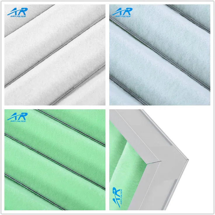 Washable Pleated Pre Panel Filter HEPA Filter Spray Booth Filter
