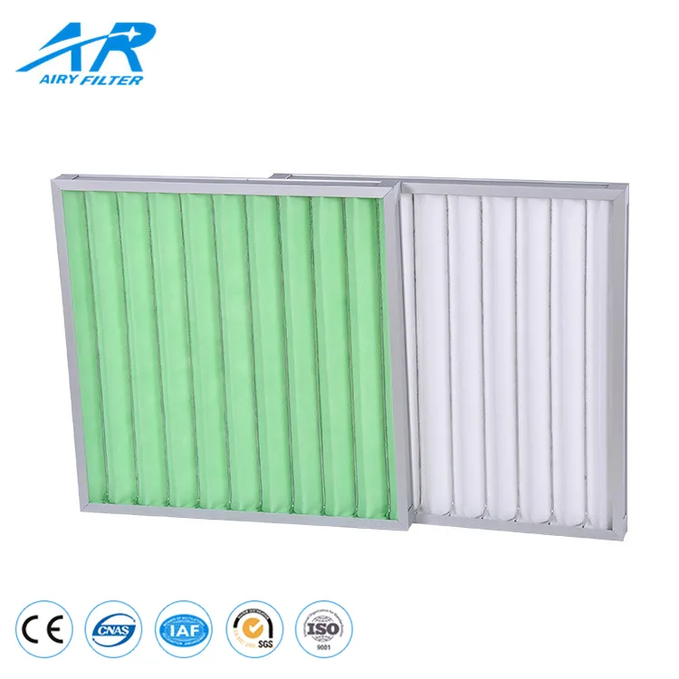 Washable Pleated Pre Panel Filter HEPA Filter Spray Booth Filter