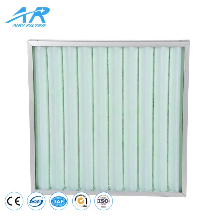 Washable Pleated Pre Panel Filter HEPA Purifier Spray Booth Filter